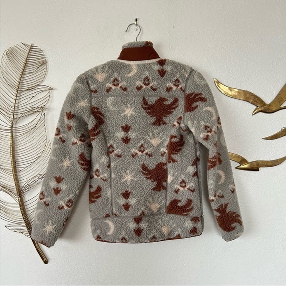 Rare Patagonia Women's Classic Retro-X Fleece Jacket  midnight flight - Picture 3 of 4